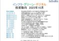 インフラ・グリーン・デジタル投資動向　2025年10月